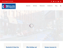 Tablet Screenshot of citybuildingowners.com